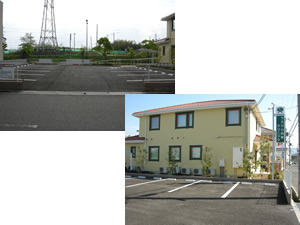 うえひら内科クリニック駐車場